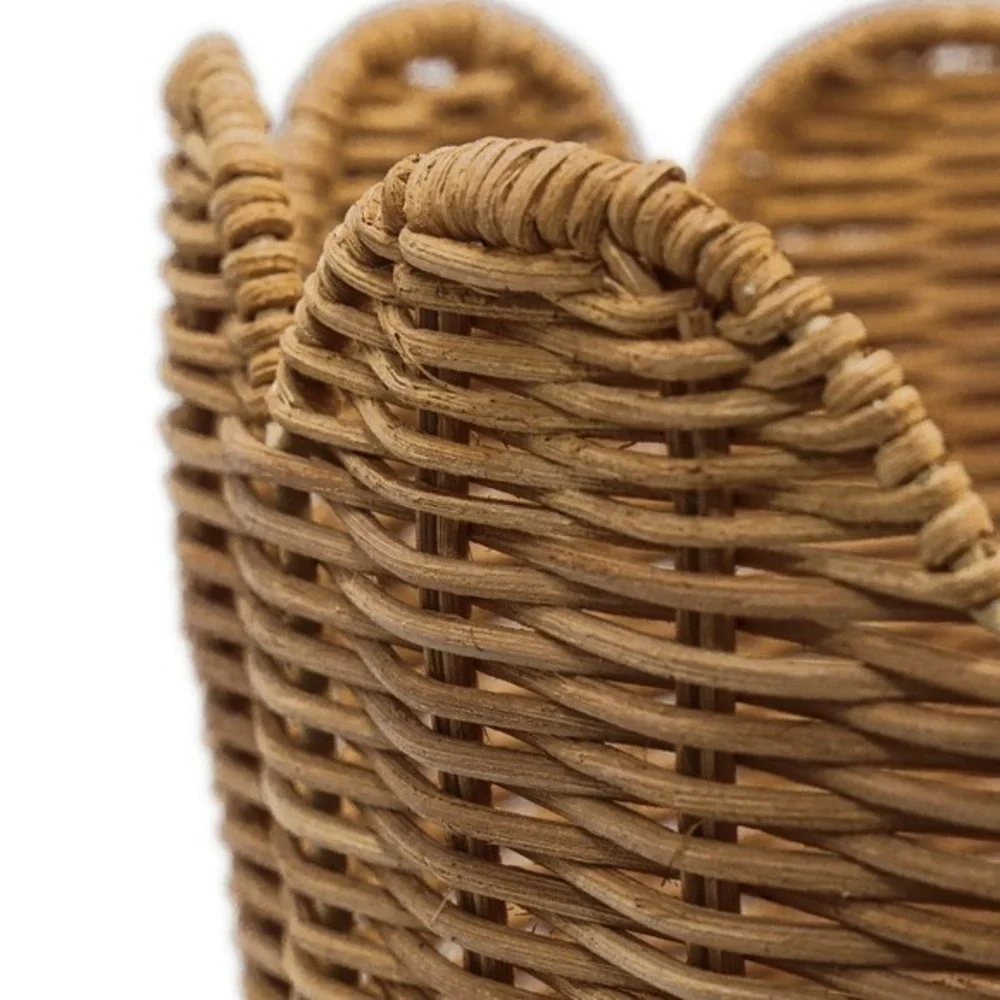 My Texas House Scalloped Decorative Basket‎